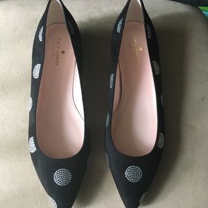 🆕 AUTHENTIC KATE SPADE NEW YORK BAYLA BLK FLATS